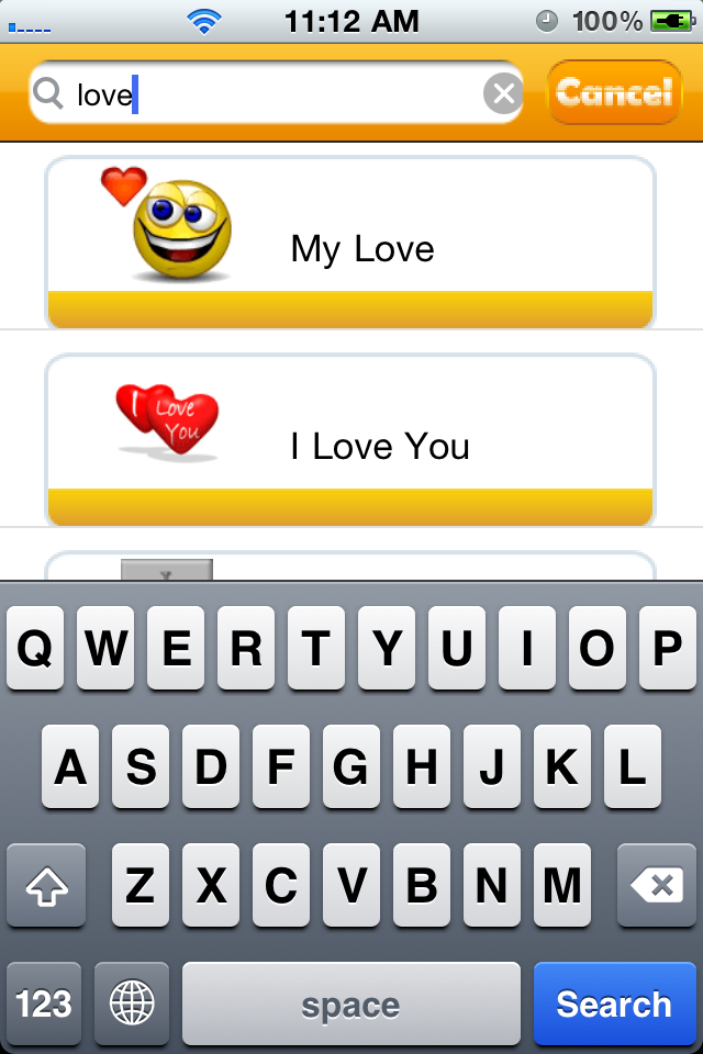 iPhone Screenshot 1